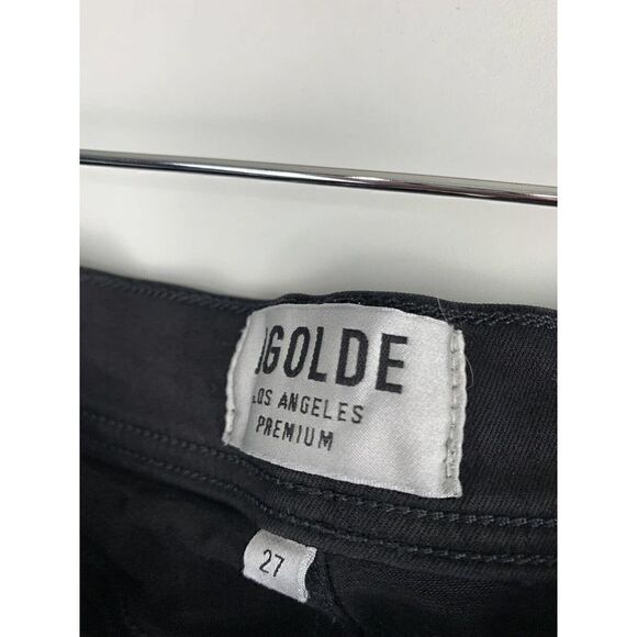 AGOLDE, Super High Rise Skinny Jeans Black Size 27 - Picture 3 of 5